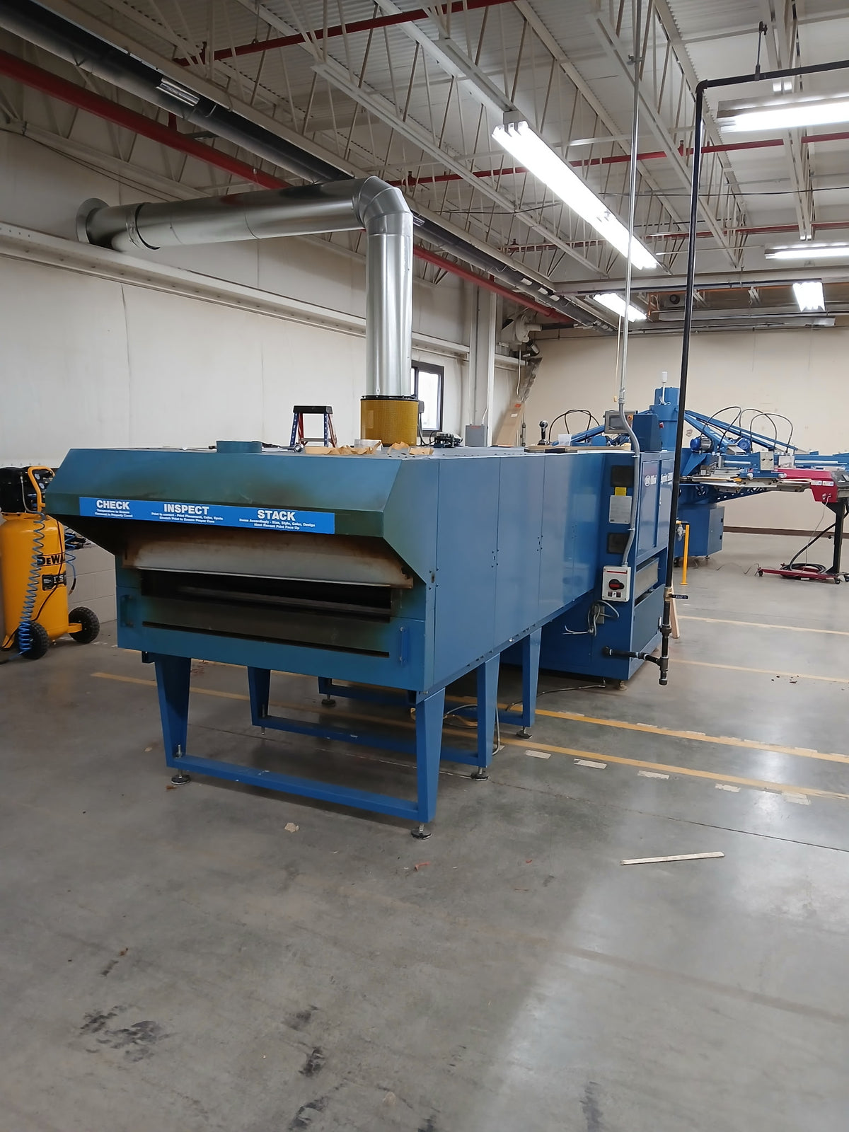 HSLD screen printing equipment on the production floor